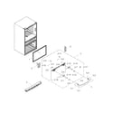 Samsung RF28HMELBSR/AA-06 freezer door diagram