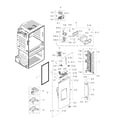 Samsung RF28HMELBSR/AA-06 fridge door l diagram