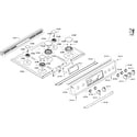 Bosch HGIP054UC/05 cooktop asy diagram