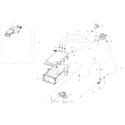 Samsung WF45K6500AW/A2-00 housing drawer diagram