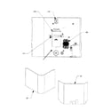 Goodman CKL49-1A cover & control box diagram