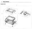 Samsung NX58K7850SS/AA-00 drawer diagram
