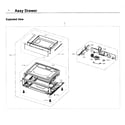 Samsung NX58K9850SG/AA-00 drawer diagram