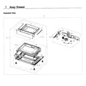 Samsung NX58K9850SS/AA-00 drawer diagram