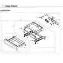 Samsung NX58J5600SG/AA-00 drawer diagram