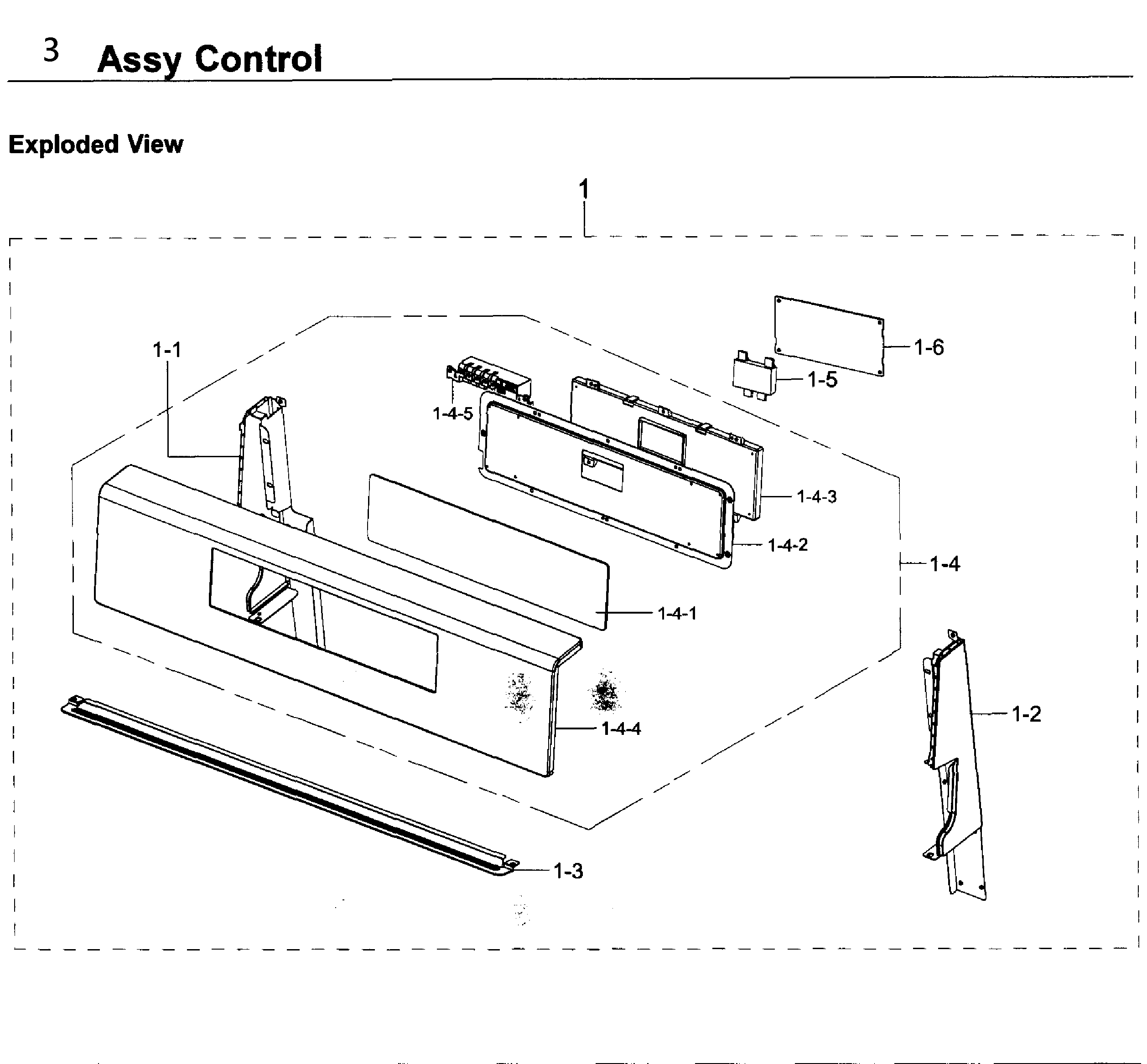 Samsung NX58K3310SS/AA-00 control diagram