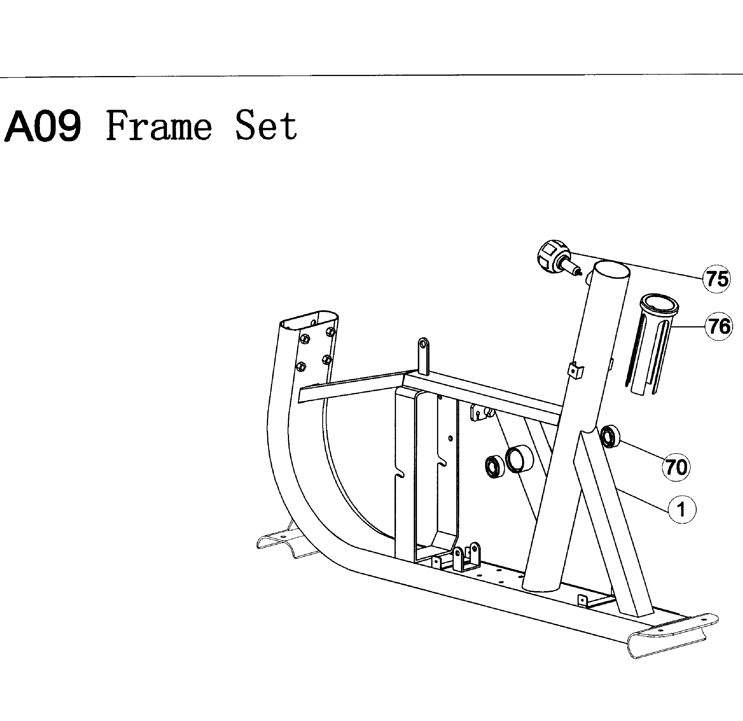 AFG 7.3AU frame set diagram