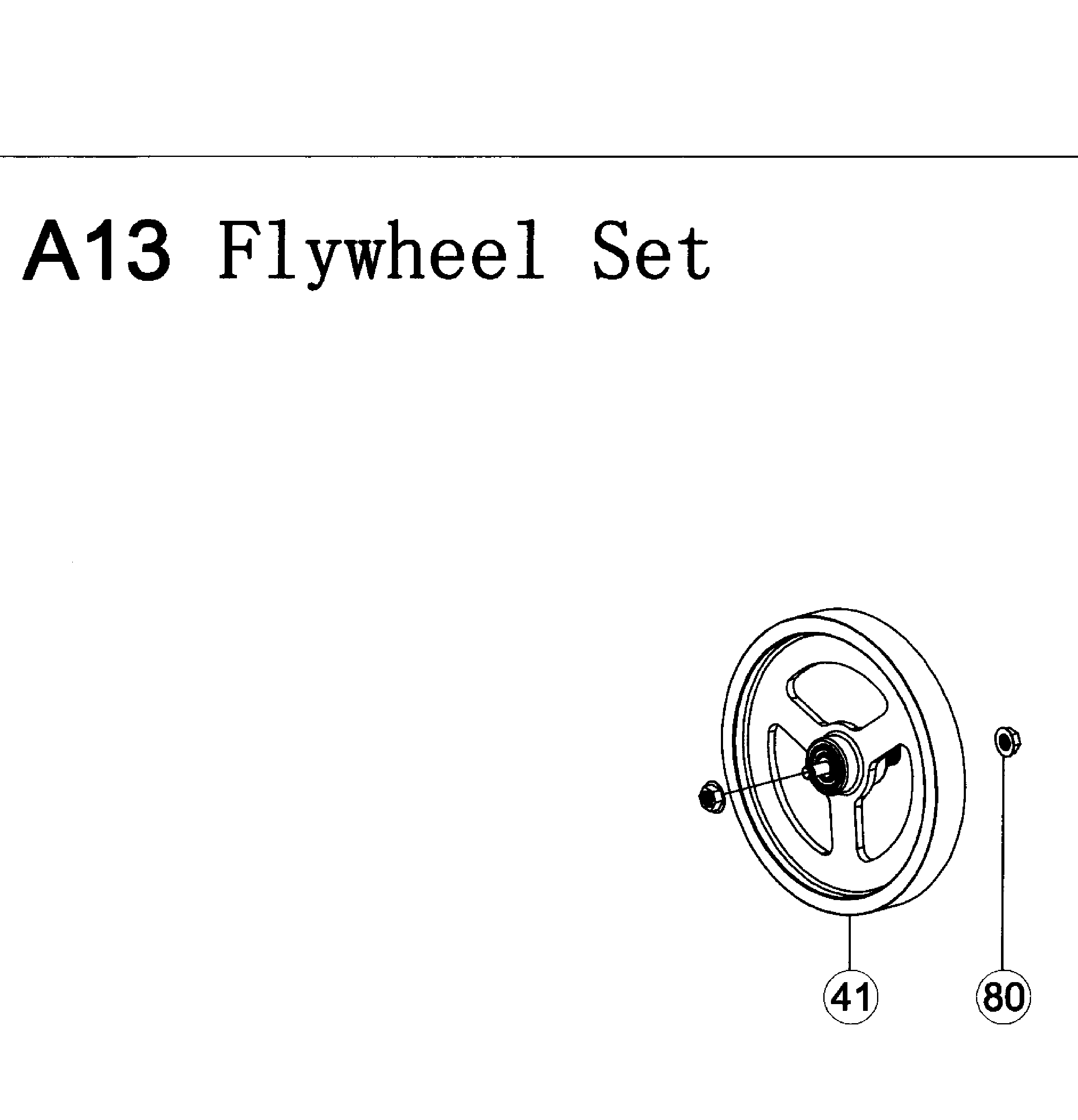 AFG 7.3AU flywheel diagram