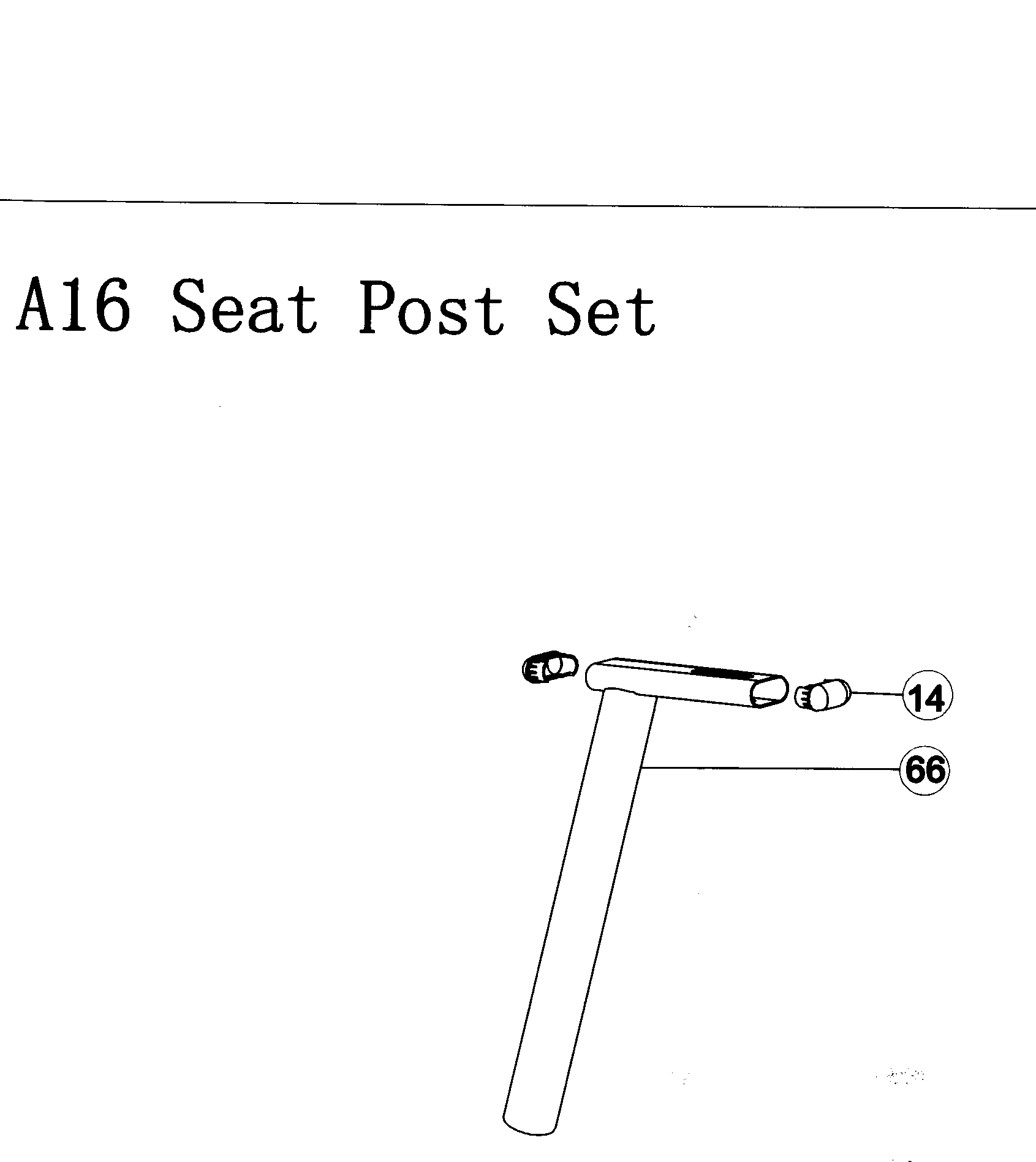 AFG 7.3AU seat post diagram