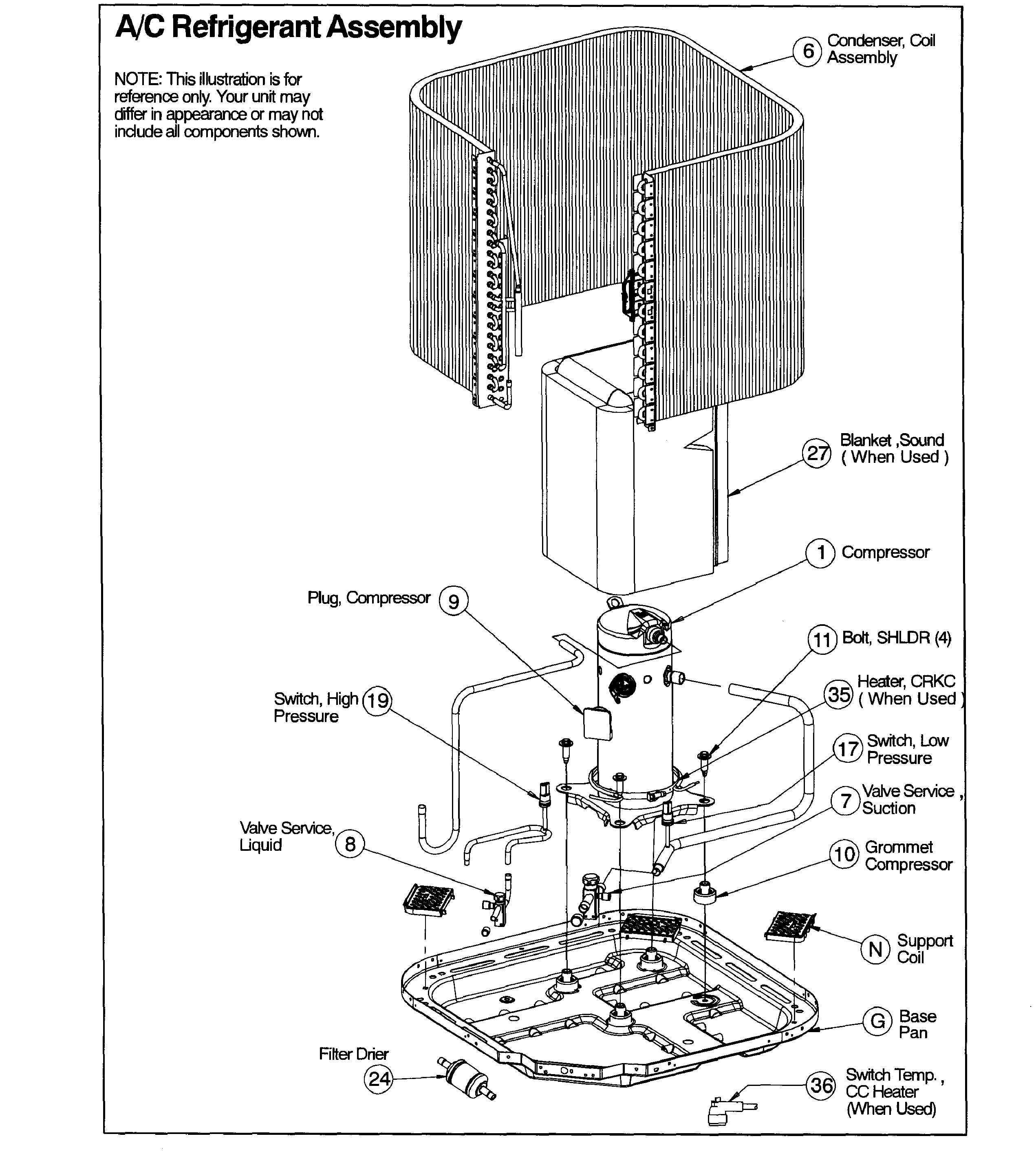 ICP N4A442GKA100 main asy 2 diagram