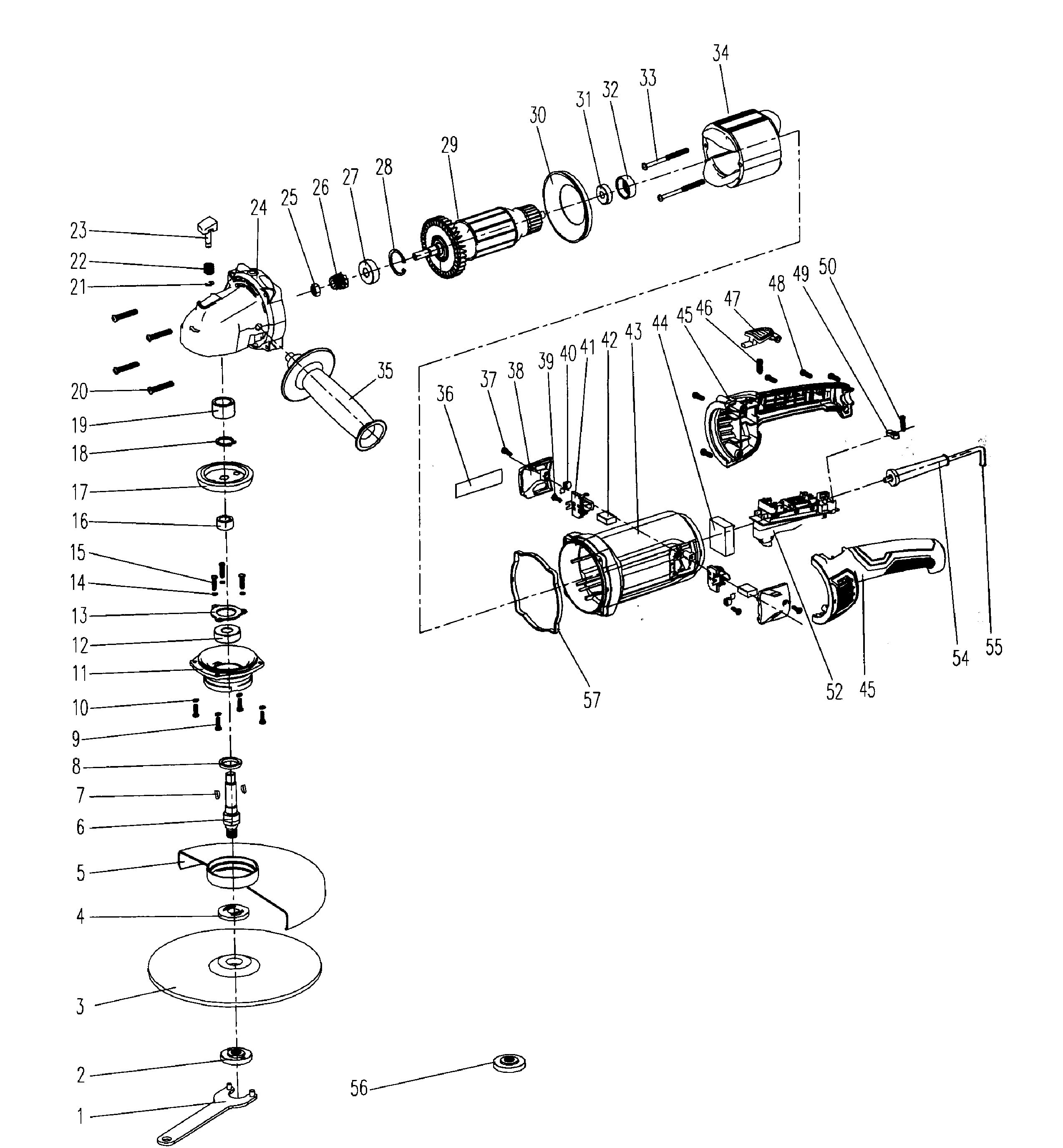 Craftsman 172417760 main asy diagram