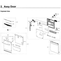 Samsung DW80K7050UG/AA-00 dishwasher parts | Sears PartsDirect