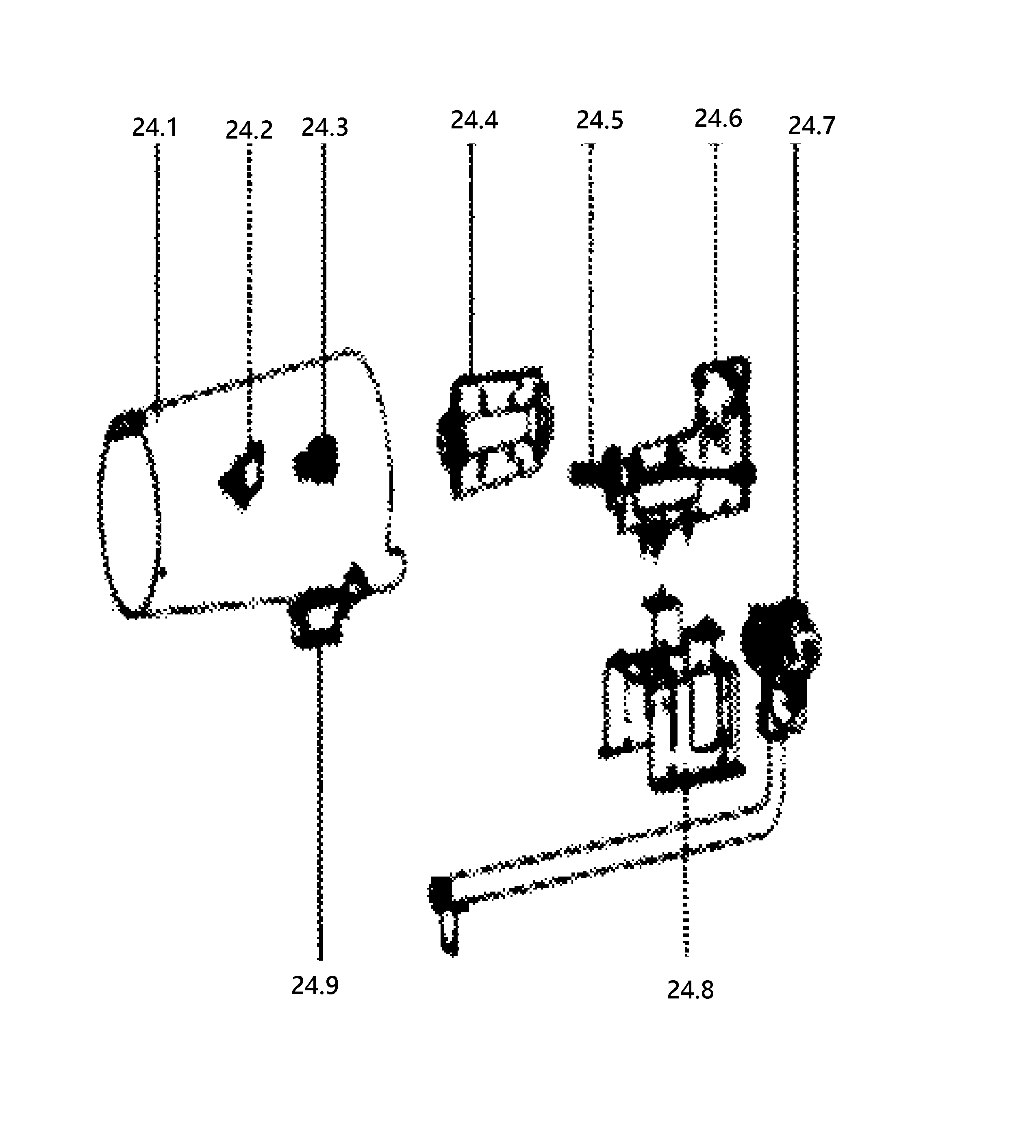 Haier HLTD600AGW gas heater diagram