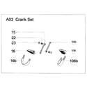AFG 7.3AR crank set diagram