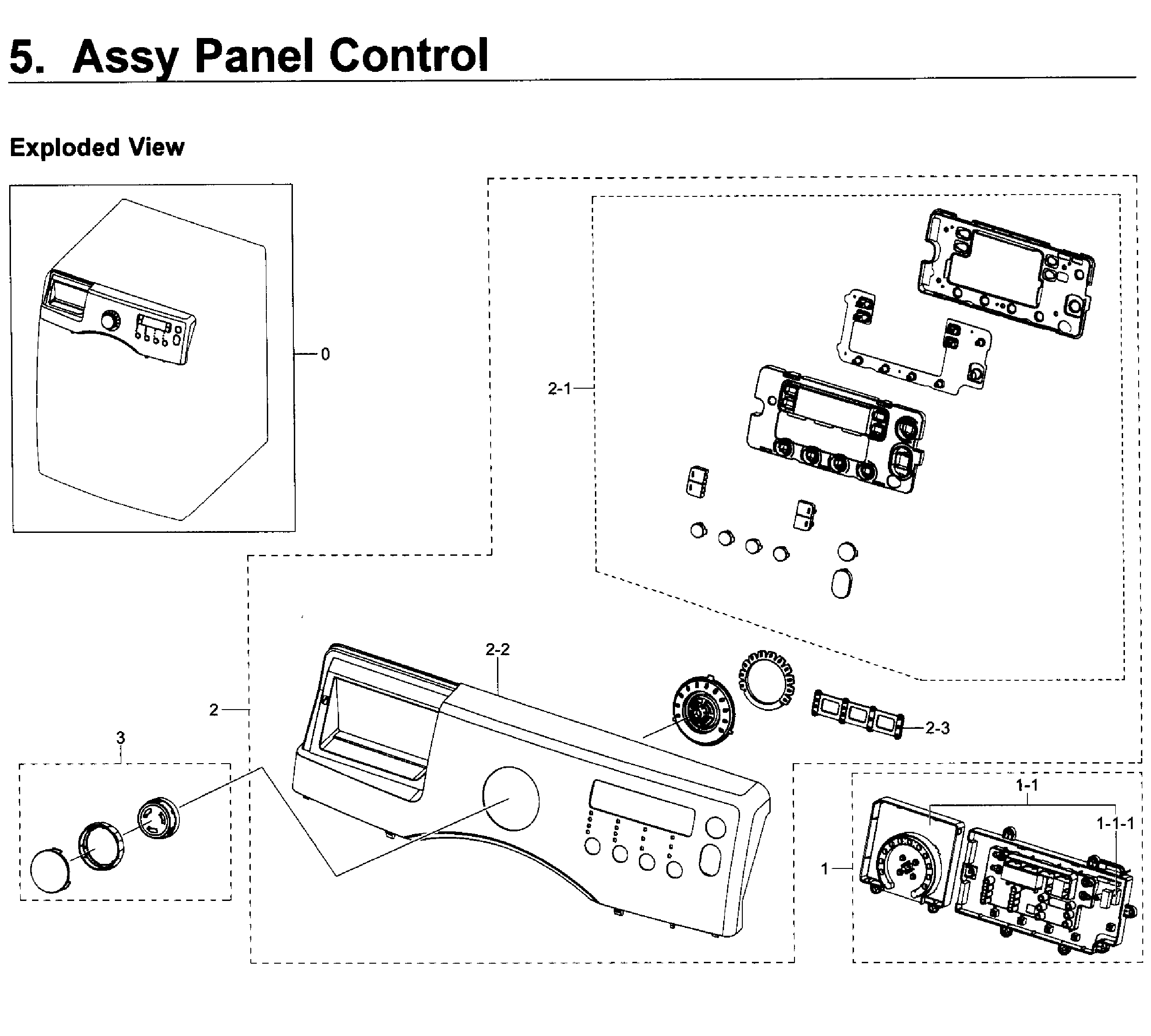 Samsung WF350ANP/XAA-00 control panel diagram
