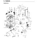 Samsung RF23HCEDBSR/AA-13 cabinet diagram