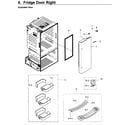 Samsung RF26J7500BC/AA-01 fridge door r diagram