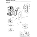 Samsung RF26J7500BC/AA-02 fridge door l diagram