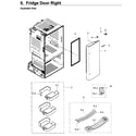 Samsung RF26J7500BC/AA-02 fridge door r diagram