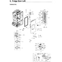 Samsung RF26J7500SR/AA-00 fridge door l diagram