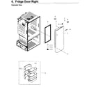 Samsung RF26J7500SR/AA-00 fridge door r diagram