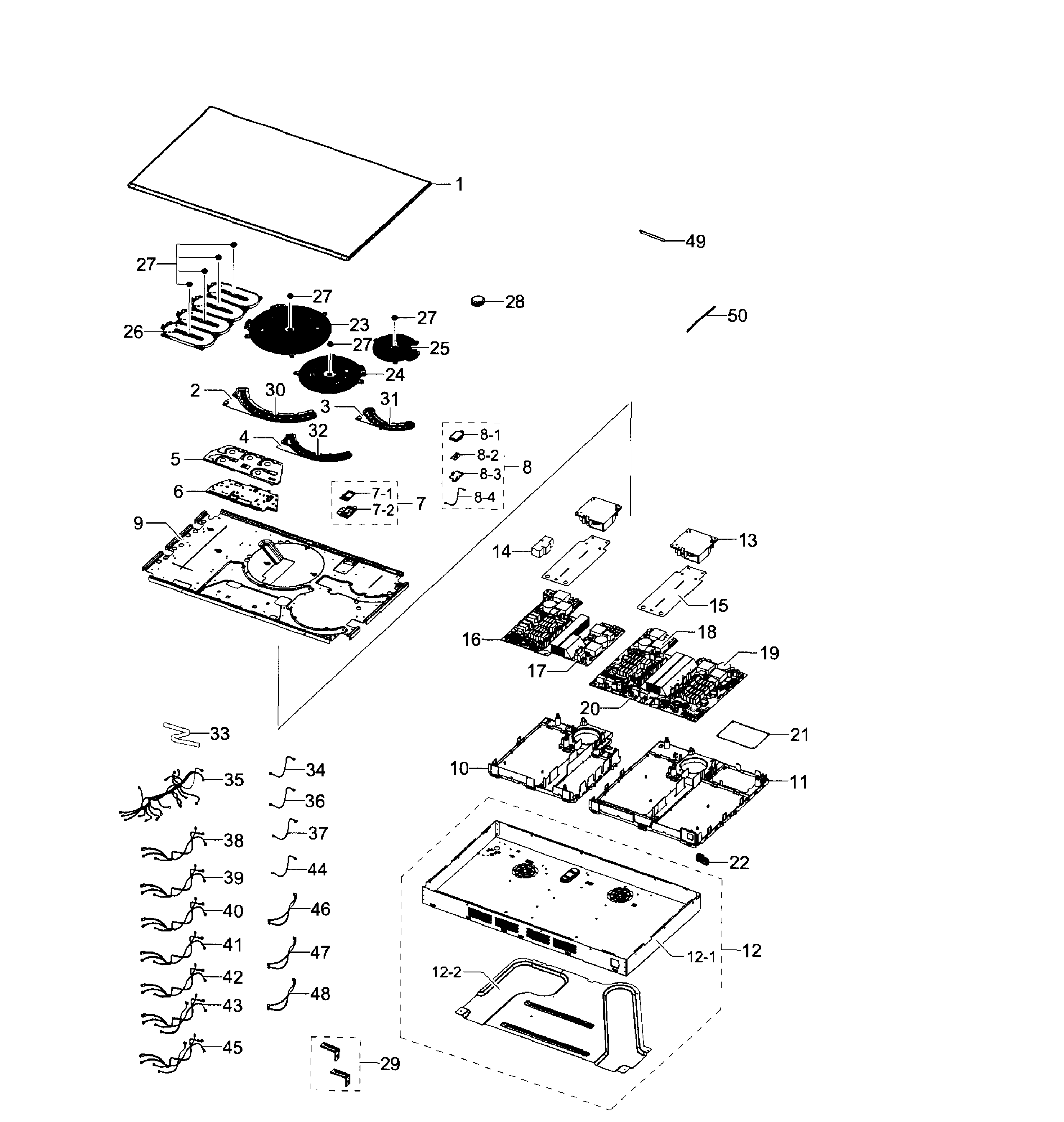 Samsung NZ36K7880US/AA-00 main asy diagram