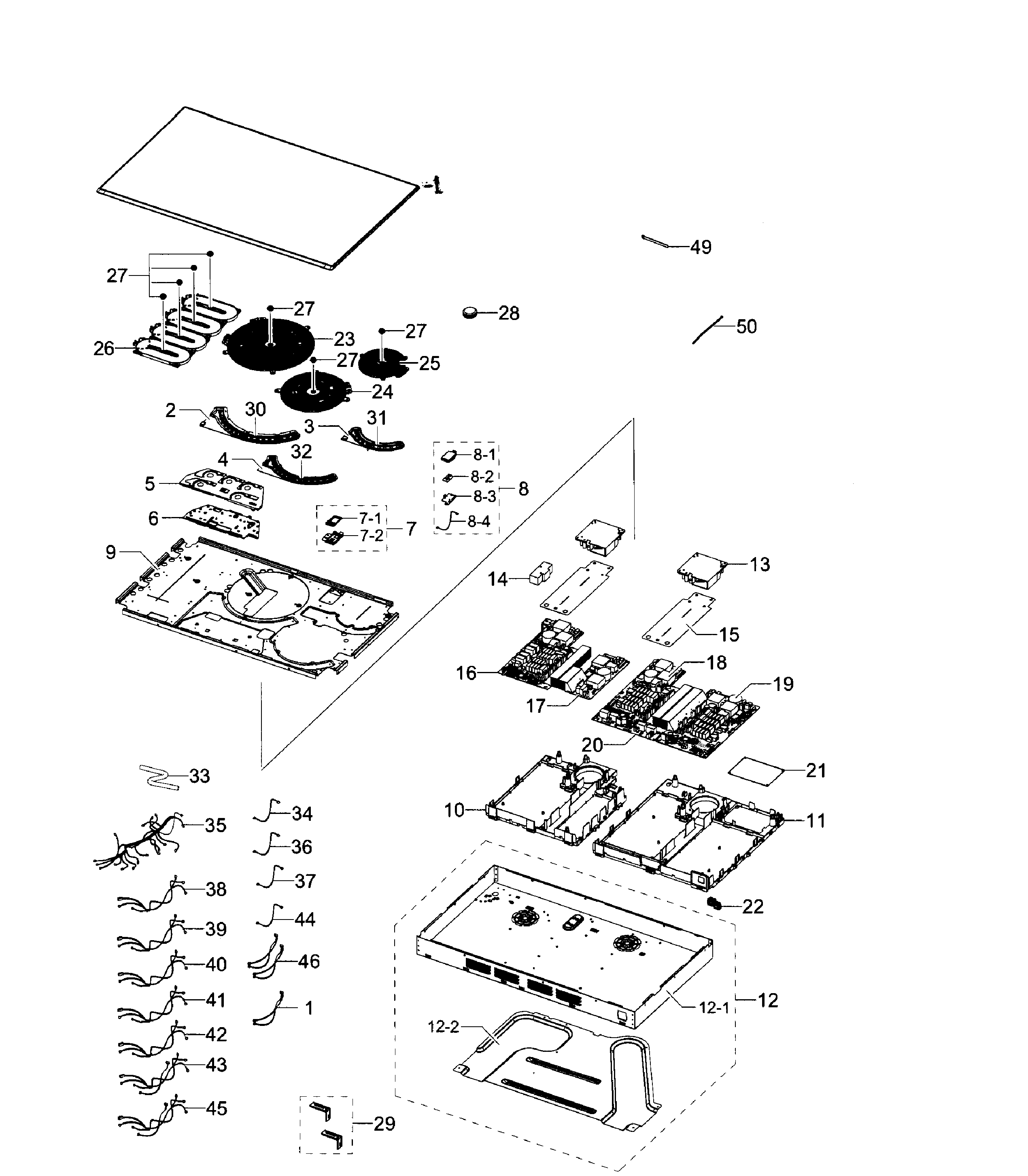 Samsung NZ36K7882US/AA-00 main asy diagram