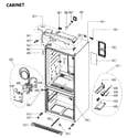Kenmore 11173049610 cabinet diagram