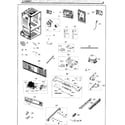 Samsung RF26HFENDSR/AA-03 cabinet diagram
