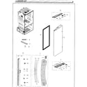 Samsung RF26HFENDSR/AA-03 fridge door l diagram