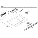 Bosch HBL5450UC/09 latch asy diagram