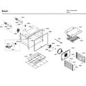 Bosch HBL5450UC/09 inner parts diagram