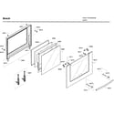 Bosch HBL5450UC/09 door diagram