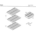 Bosch HBL5450UC/09 rack diagram