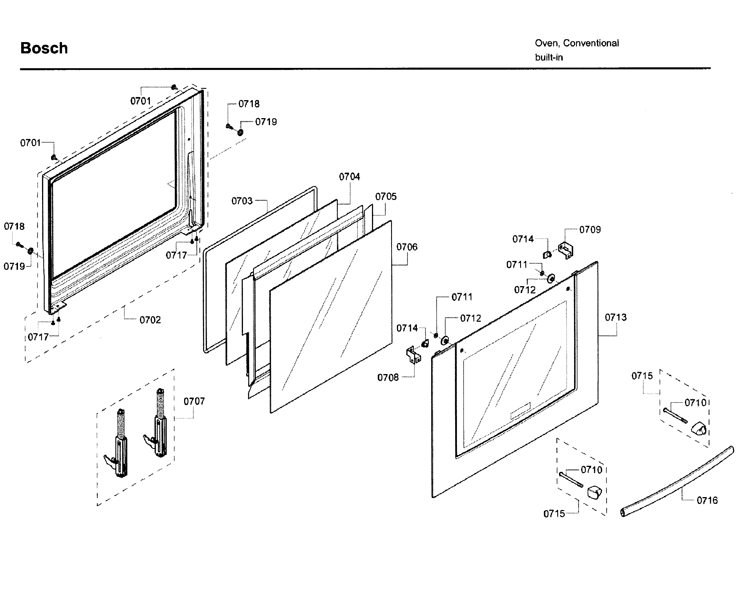 Bosch HBL5620UC/09 door 2 diagram