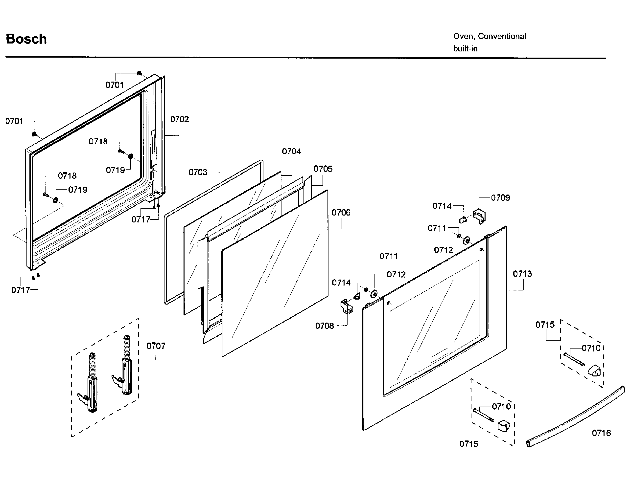 Bosch HBL5650UC/08 door 2 diagram
