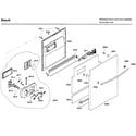 Bosch SHX43C05UC/56 door diagram