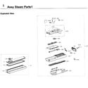Samsung NV51K7770SS/AA-00 steam parts 1 diagram