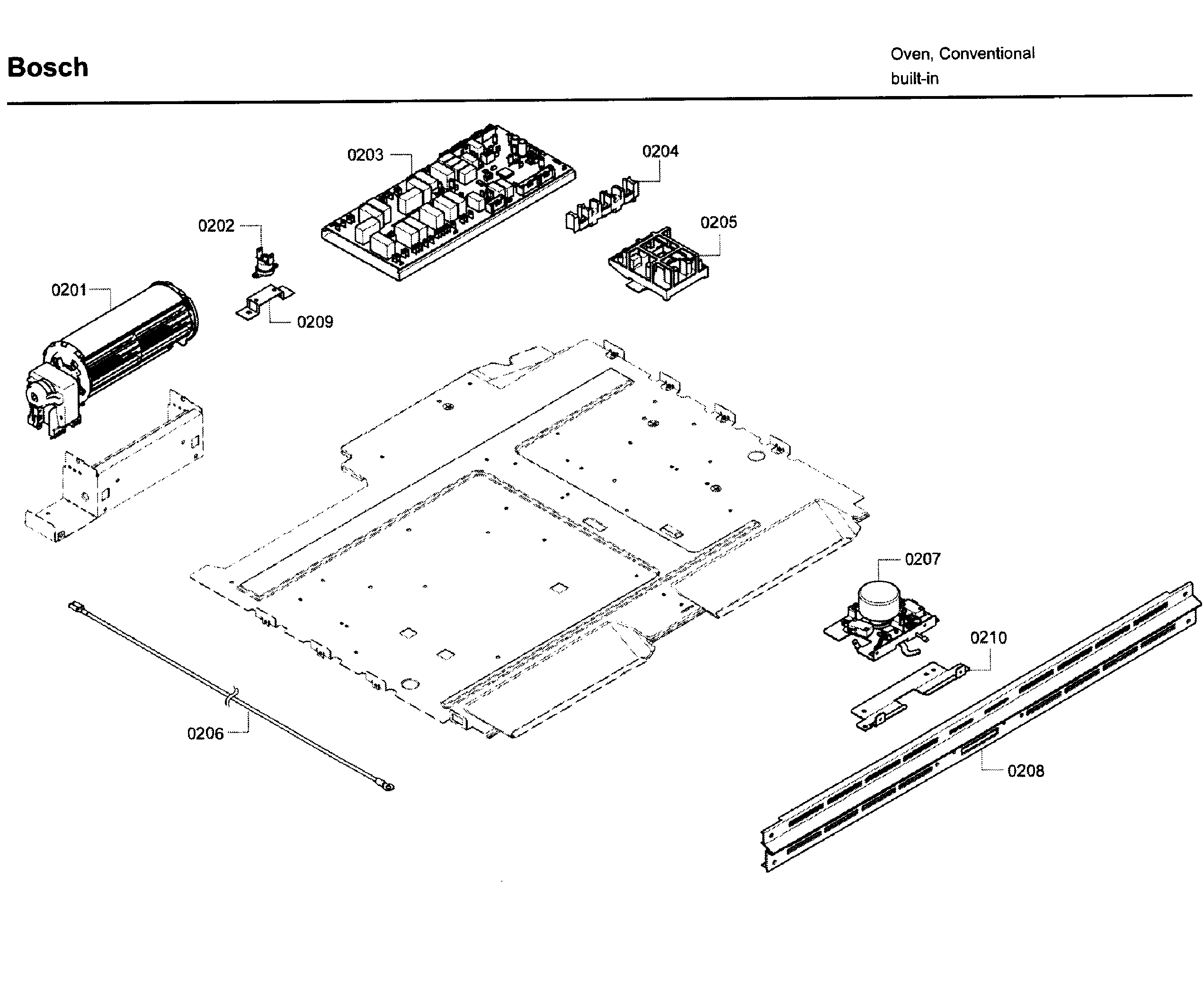 Bosch HBL8650UC/11 latch diagram
