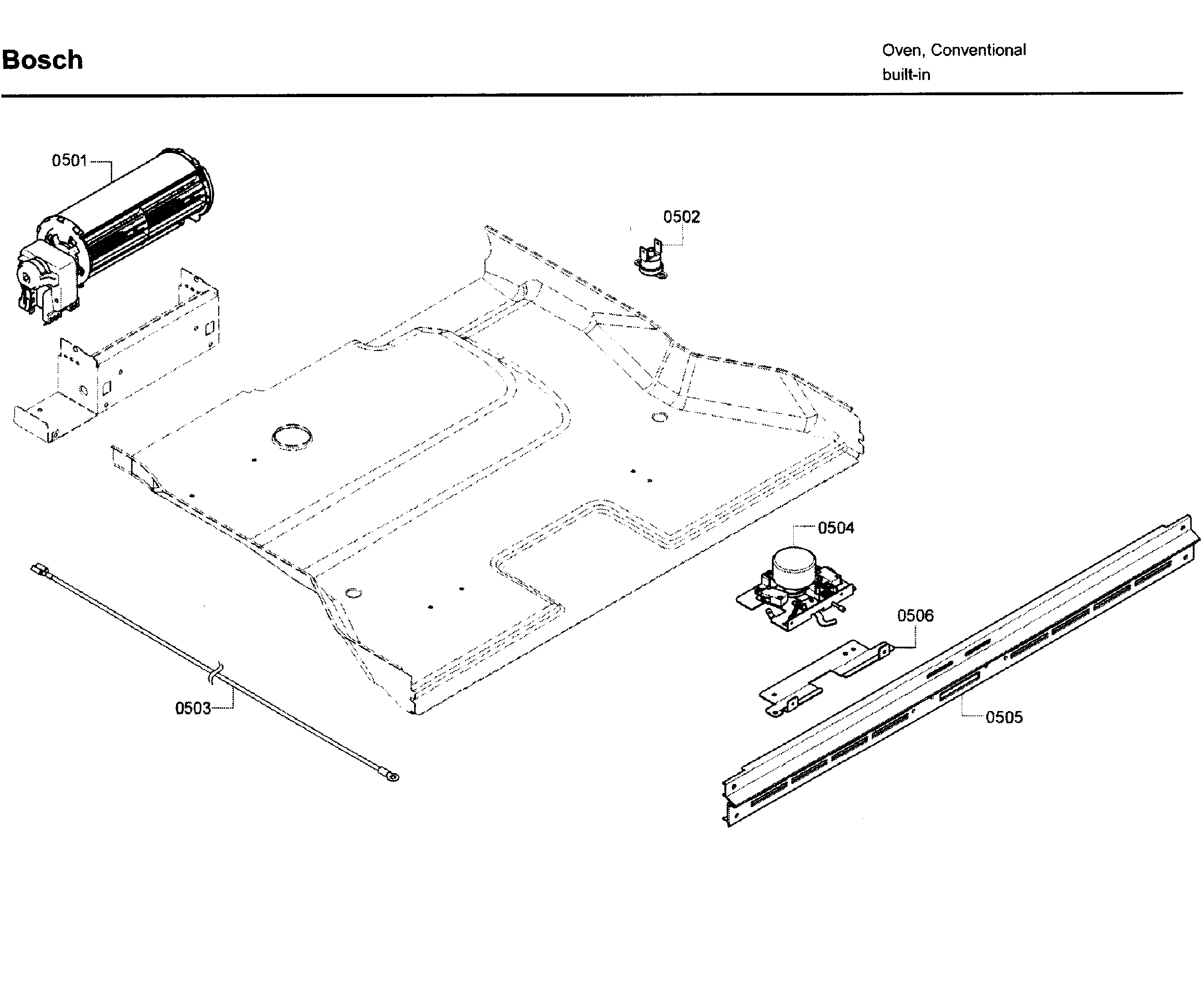 Bosch HBL8650UC/11 latch diagram