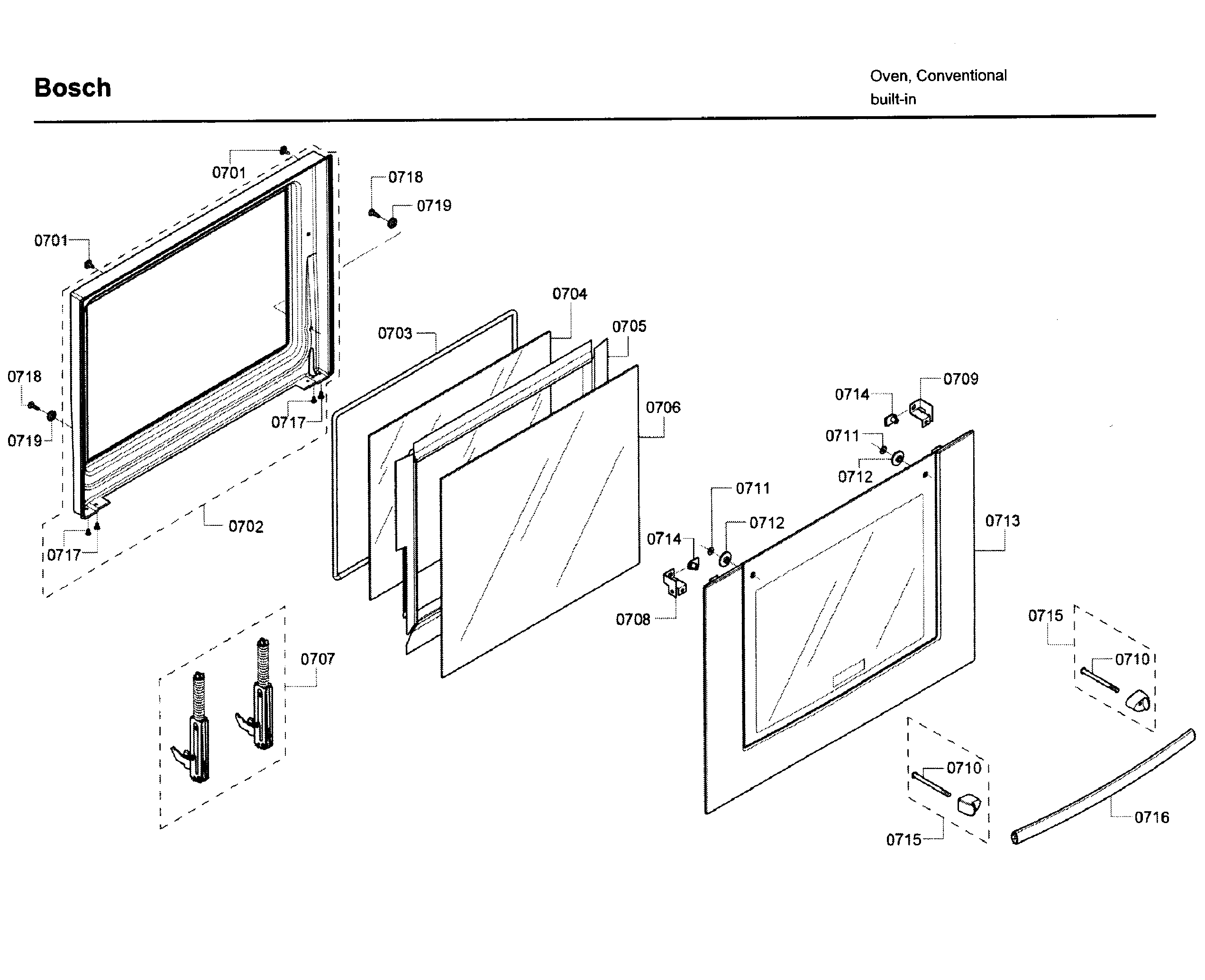 Bosch HBL8650UC/11 door 2 diagram