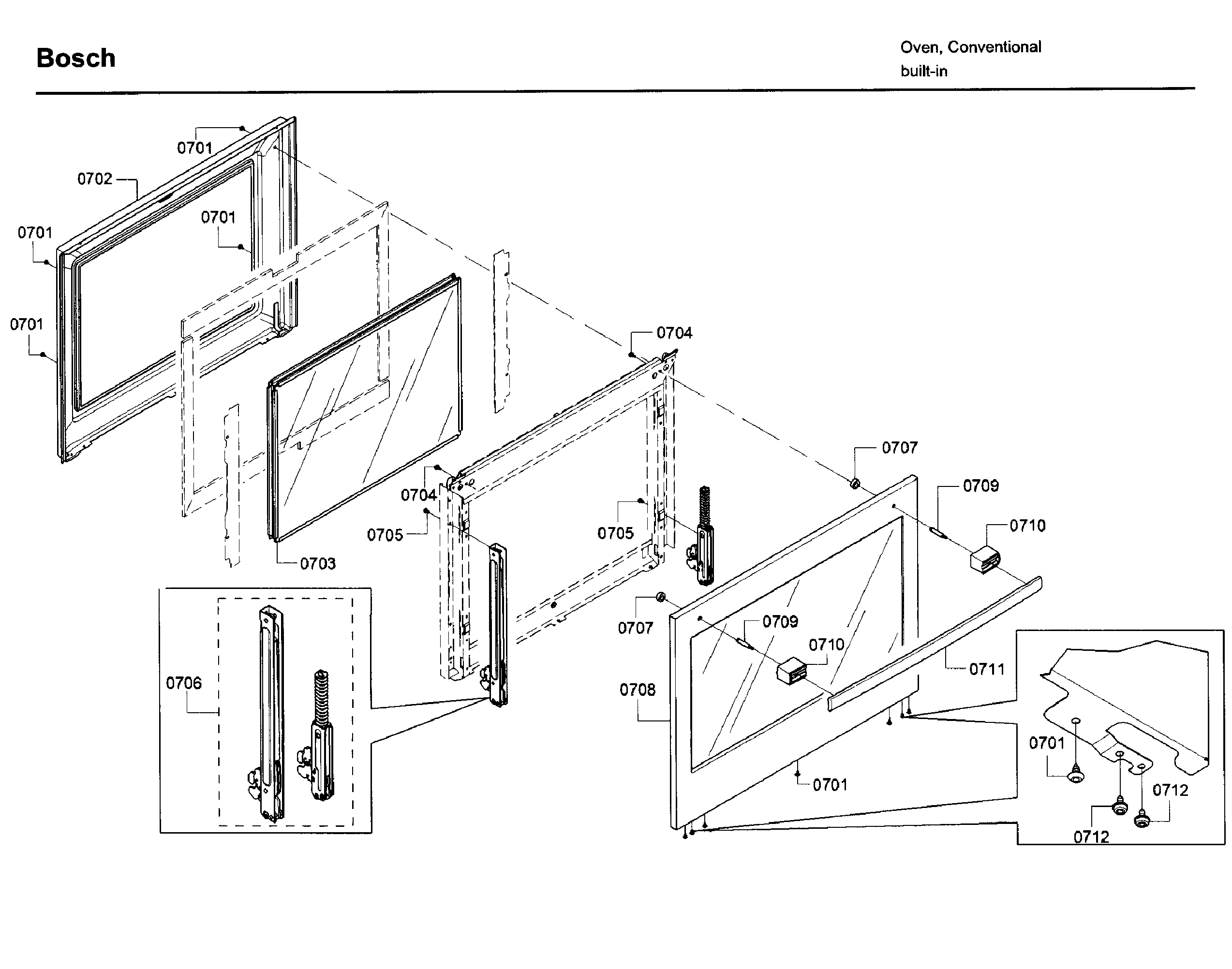 Bosch HBL8651UC/02 door 2 diagram