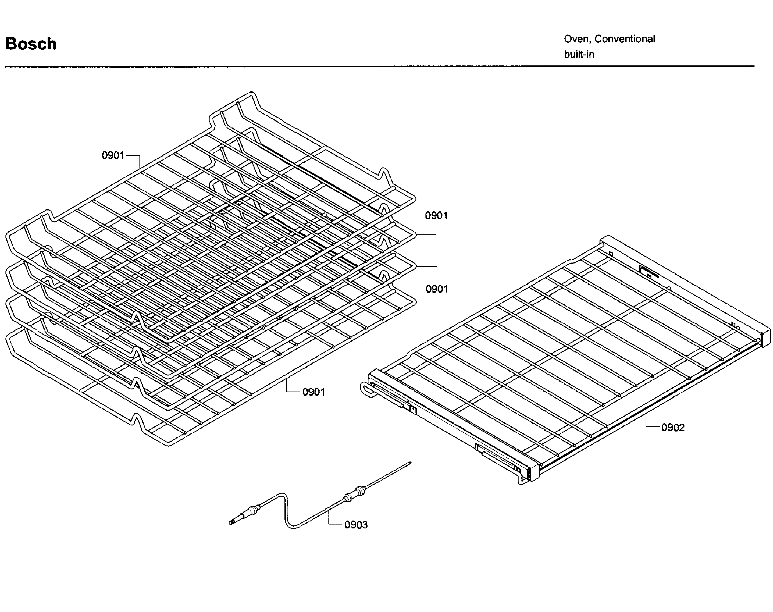 Bosch HBL8651UC/02 rack diagram