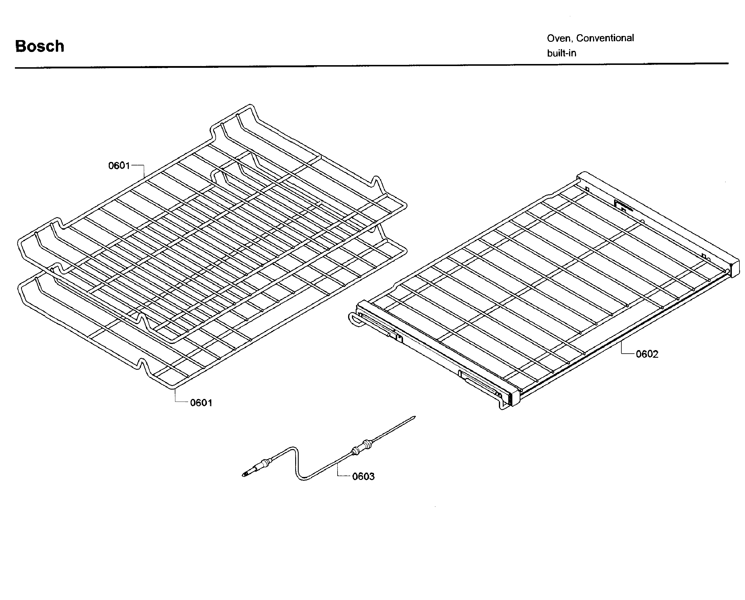 Bosch HBL8461UC/02 rack diagram