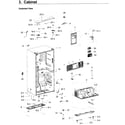 Samsung RF23J9011SG/AA-06 cabinet diagram