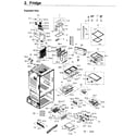 Samsung RF263BEAESR/AA-04 fridge diagram
