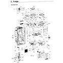 Samsung RF22K9581SG/AA-02 fridge / icemaker diagram