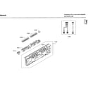 Bosch SPX68U55UC/33 control panel diagram