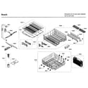 Bosch SHP65T56UC/09 rack diagram