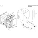 Bosch SHE53T56UC/09 frame diagram